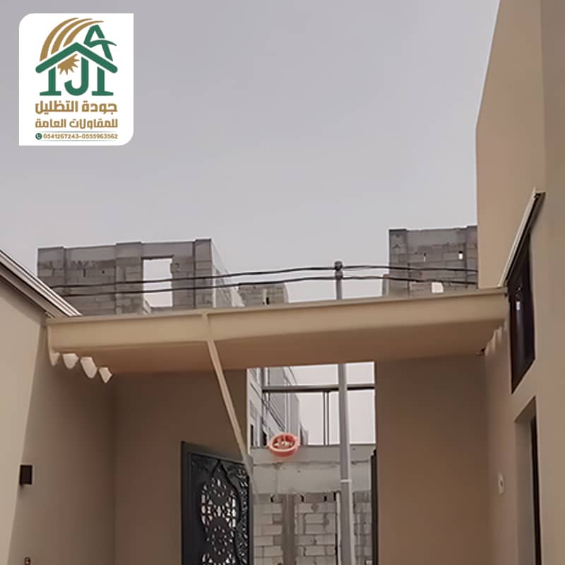 مظلات فتح واغلاق بالسحب