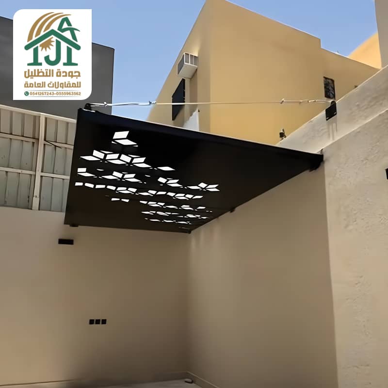 مظلة قص ليزر